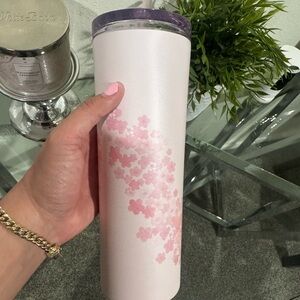 Starbucks 2026 Sakura Cherry Blossom Pink Cold Cup Tumbler 20oz Spring NEW